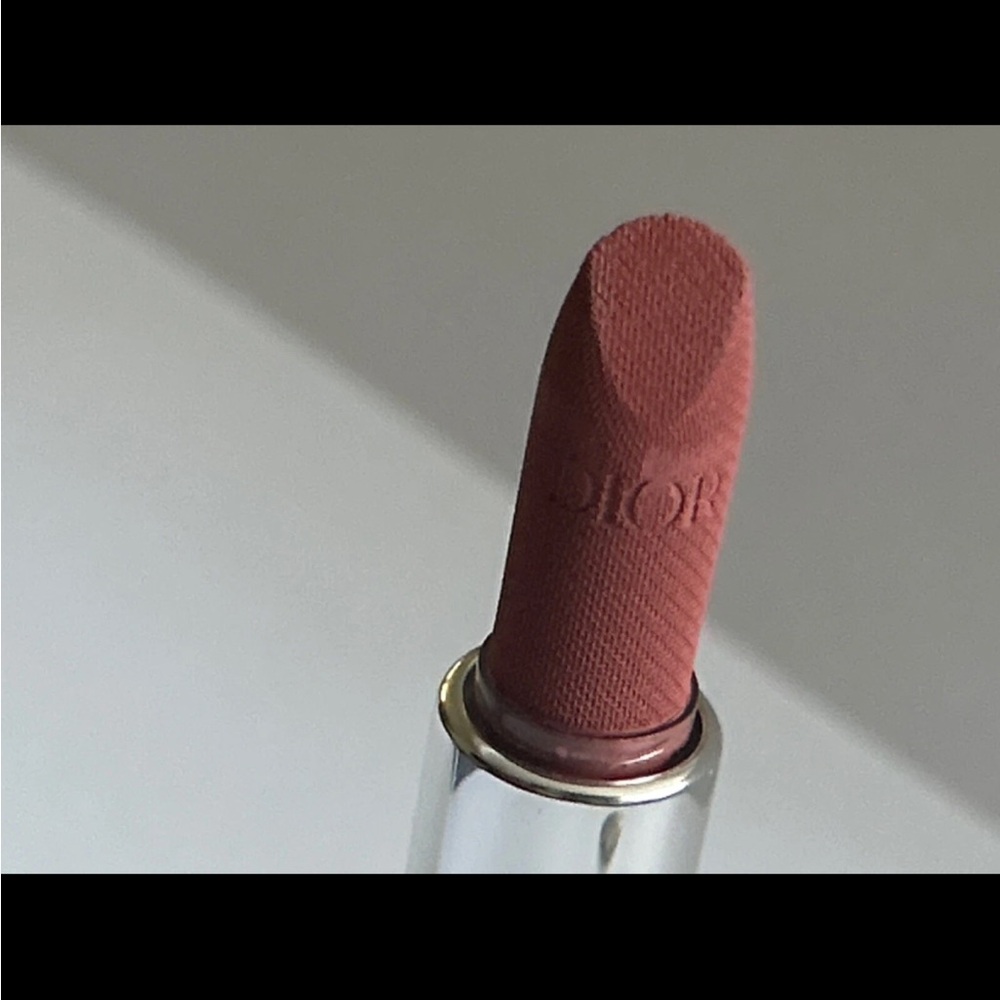 Dior Rouge Dior Lipstick in 100 Nude Look VELVET 1.5g Travel Mini Size BNIB - Picture 3 of 5